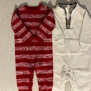 Winter one piece outfits 12 months